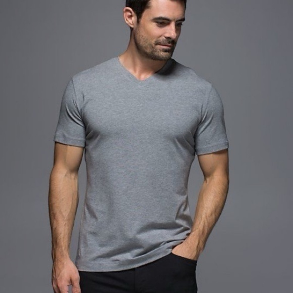 lululemon athletica Short Sleeve Tee Men Cottony-Soft Performance T-Shirt sz L